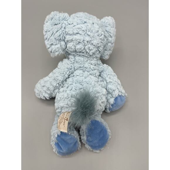 Demdaco Nat & Jules Blue Elephant Plush 12” Soft Stuffed Animal - Picture 6 of 9